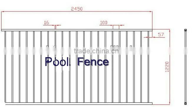 FS Fence Flat Top and Flat Bottom (sales2@china-metal-fence.com)