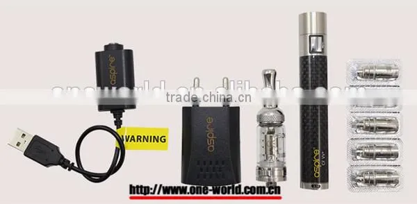 The Original Eigate Ecig Kit Aspire Premium CF vv Batery 1000mah Aspire Nautilus Mini Glassomizer