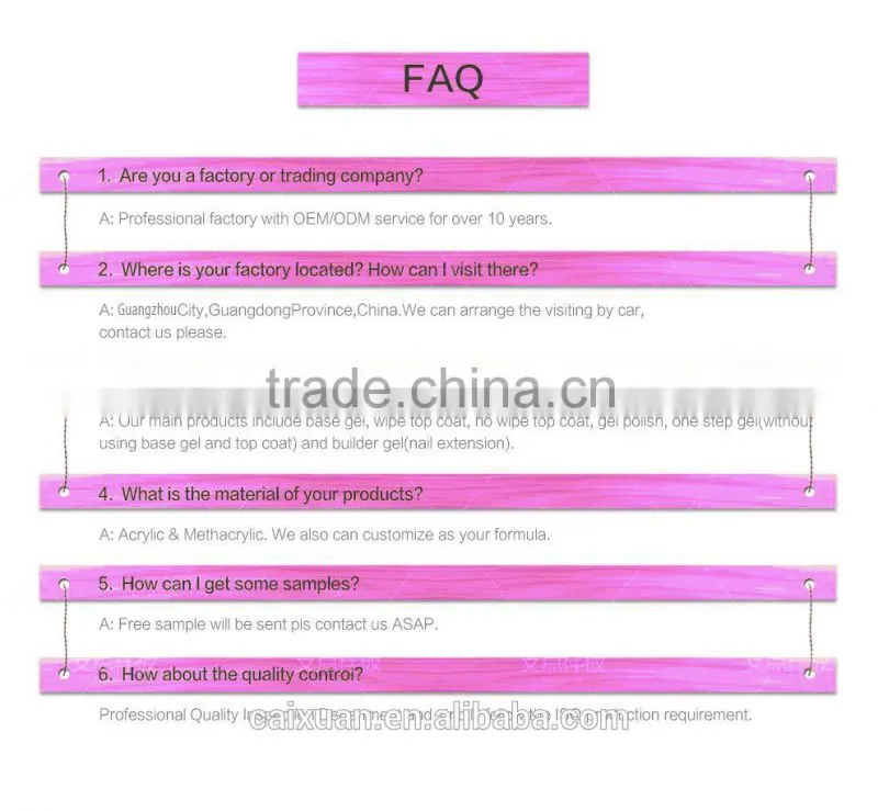 perfect high quality Caixuan soak off uv gel polish gel nailpolish