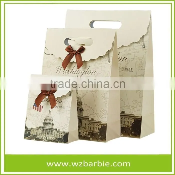China Manufactures Promotion Paper Gift Bag With Logo Print