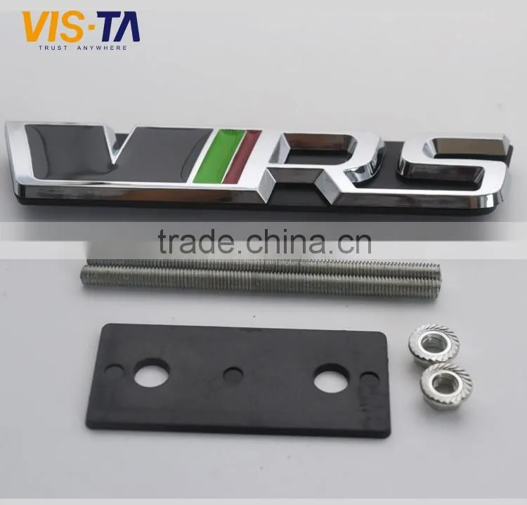 Wholesale price OEM design car badges emblems , Classic Aluminum metal car emblems and names