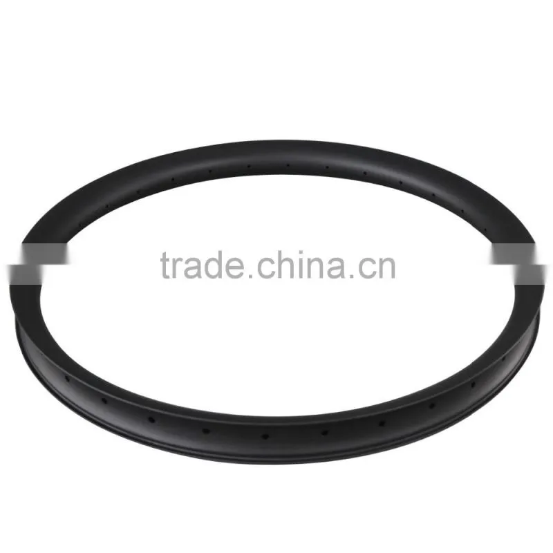 650B+ carbon mtb rims 27.5 plus carbon fat bike rim snow bike rimset tubuless ready
