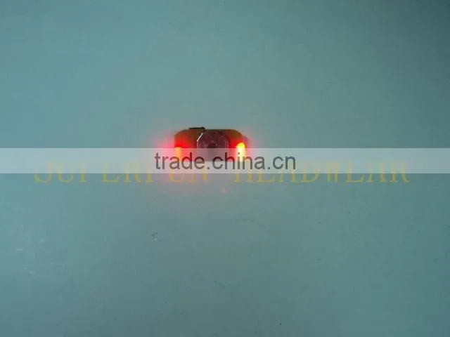 front and back LED hats