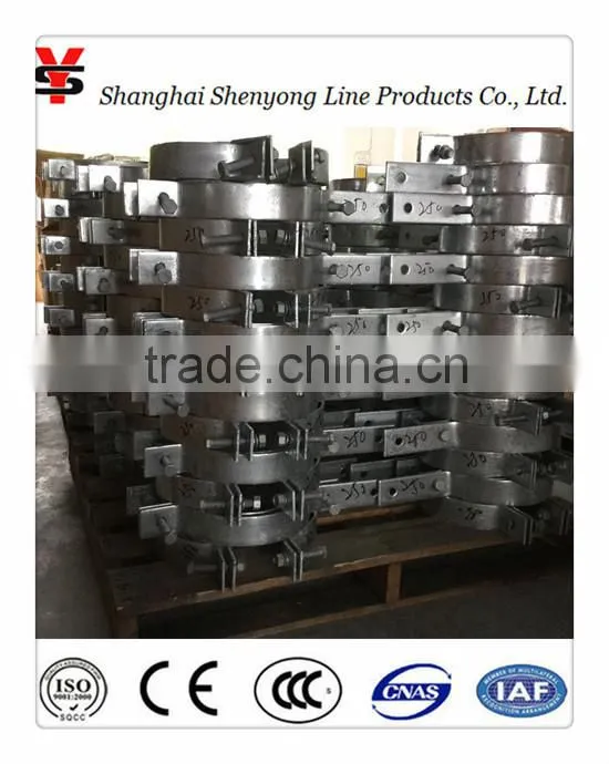 fasten clamp / pull hoop /pole clip for pole