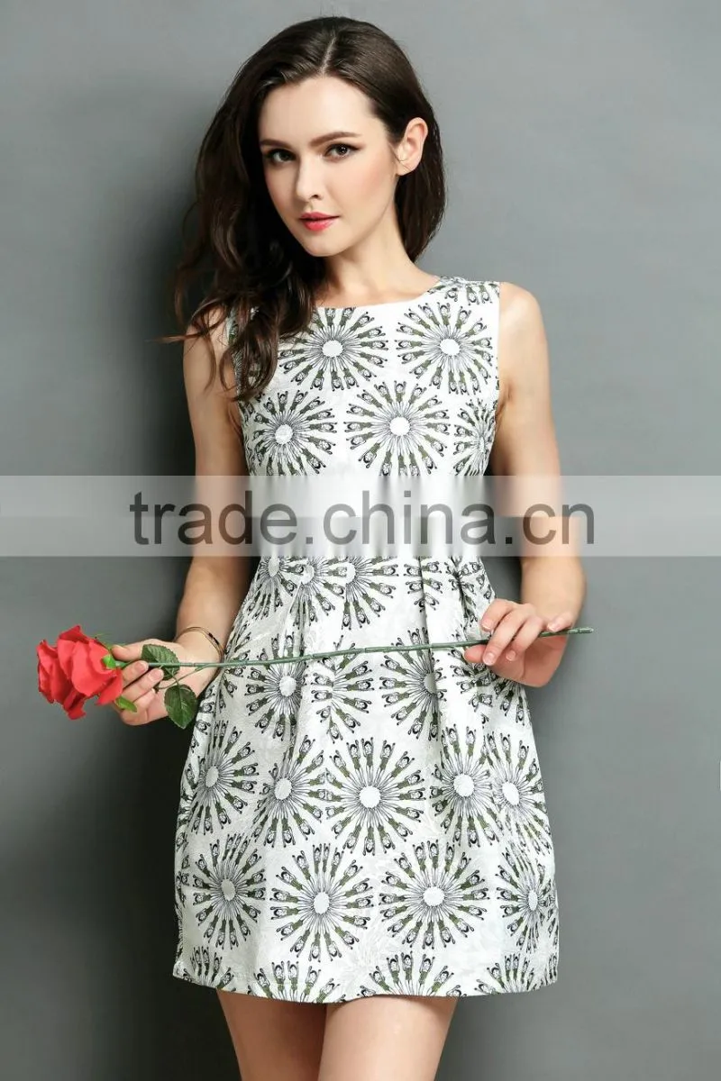 new fashion ladies dress 2014 summer dress for woman