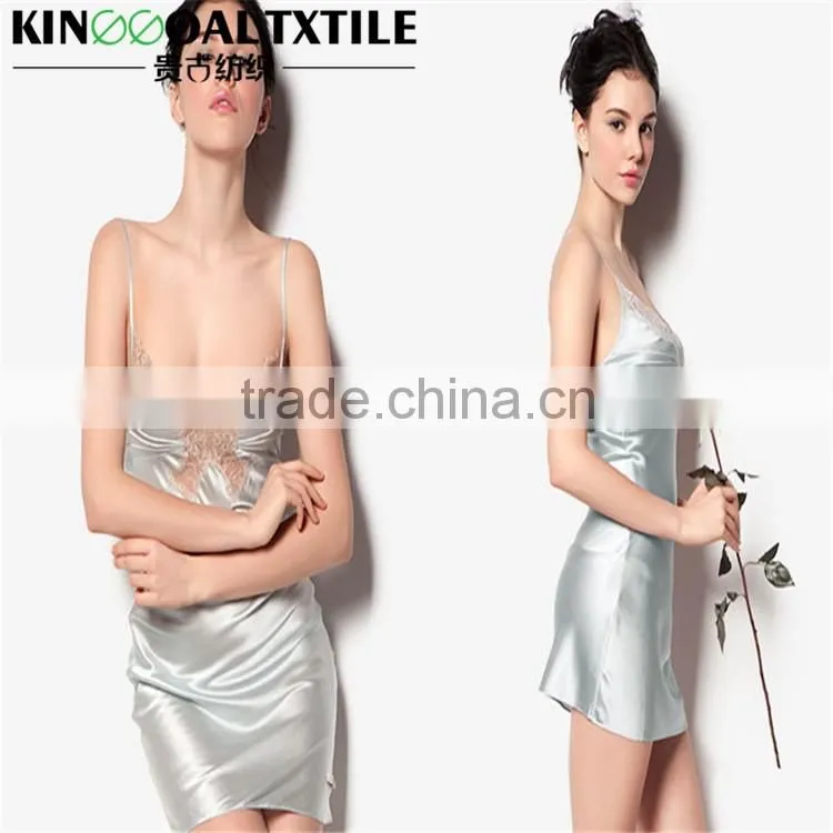 Lingerie Wear Female Pajama Women Silk Pajamas Sleepwear Sets