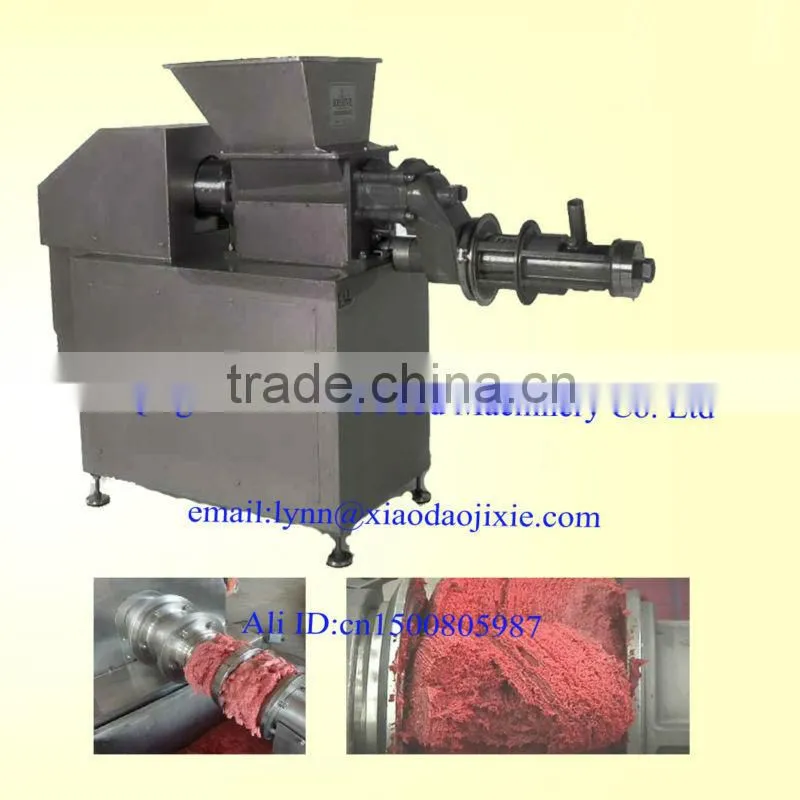Meat and bone separator / chicken meat bone separator machine