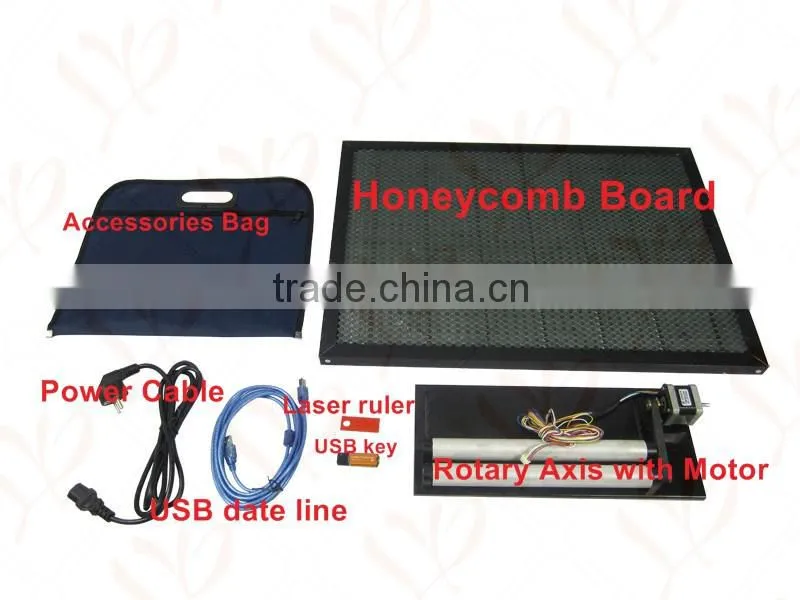 laser cut machine LY CO2 6040 Laser Engraving Machine 60W tube