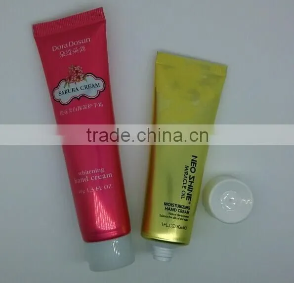 aluminum cosmetic packaging tube for BB cream