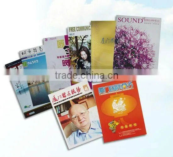 Customized hardcpver magazine printing