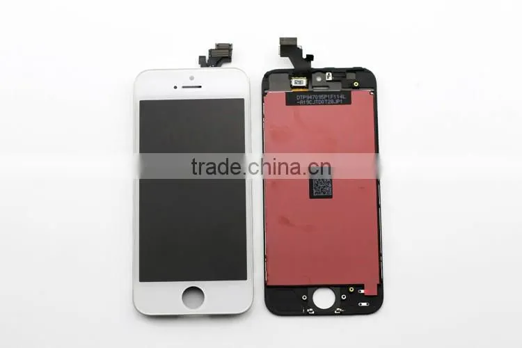 Hot selling OEM mobile phone touch screen for iphone 5 lcd for iphone5