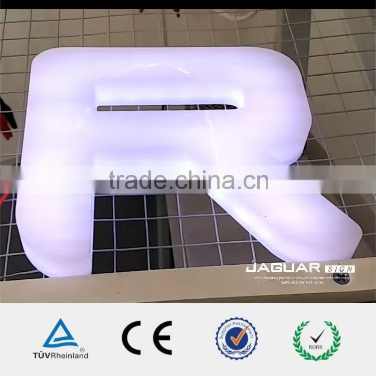 wifi wireless outdoor programmable led acrylic letters