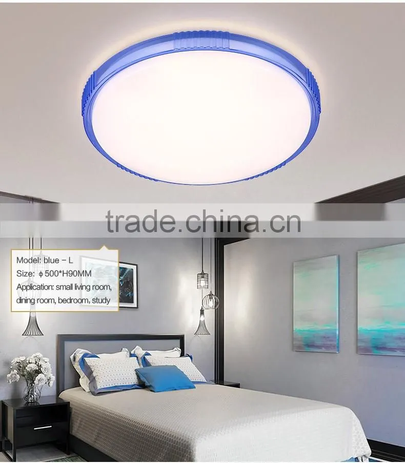 2016 hot sales led ceiling light fittings small round 5 years gurantee 24 to 48W