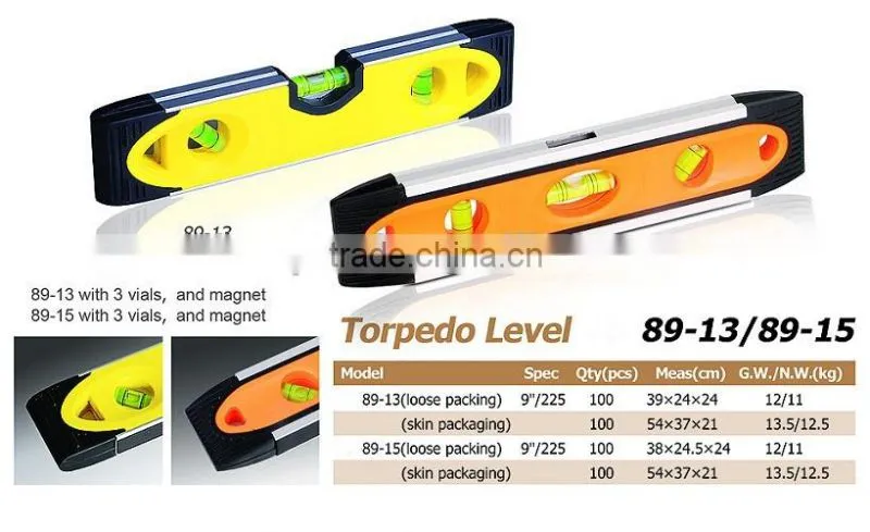 Aluminum Accurate Magnetic Spirit Level Ruler
