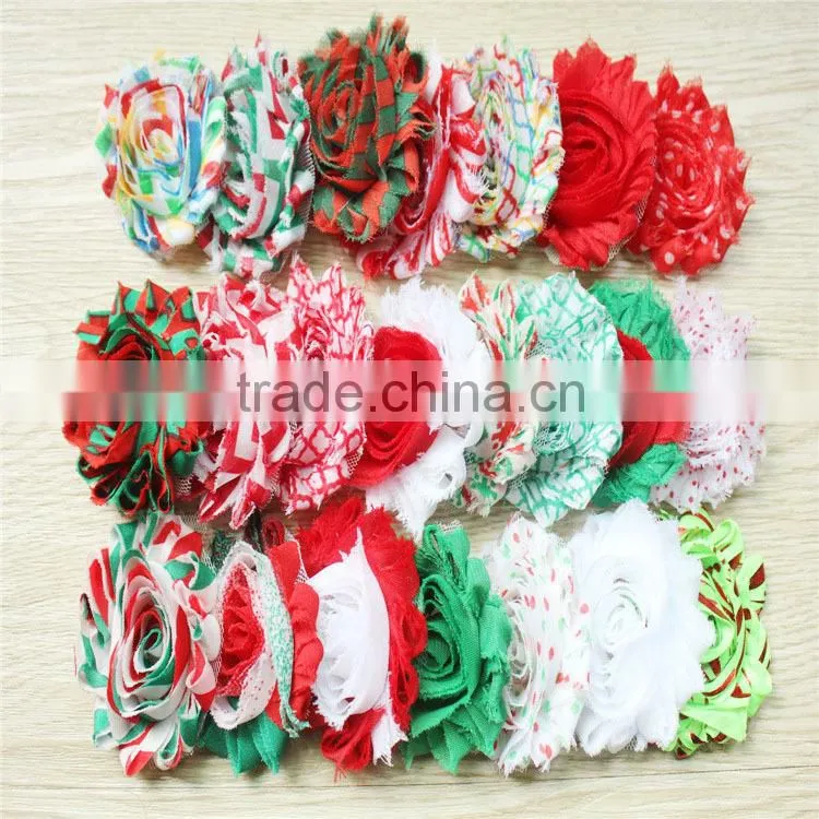 shabby flowers , shabby chic bow , wholesale hair bows