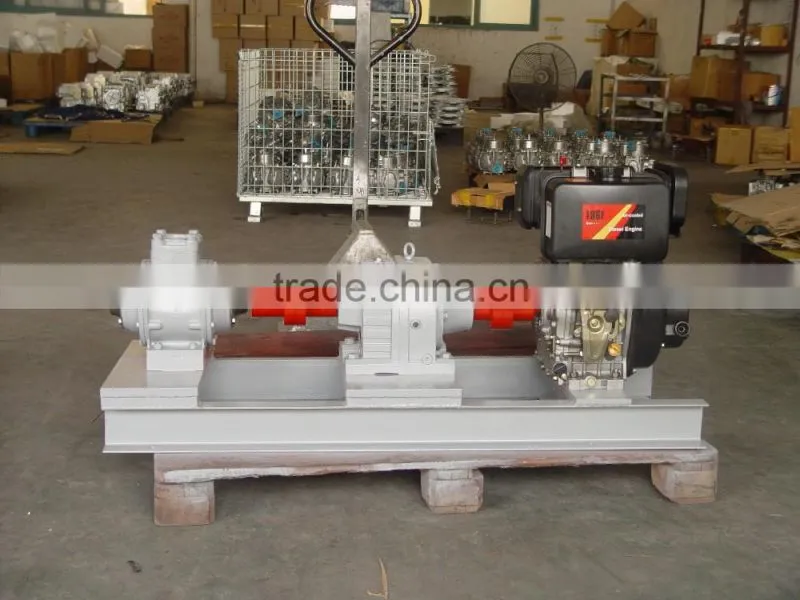 diesel engine drive fuel oil rotary vane pump