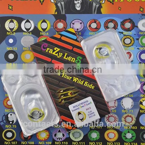 Hollywood fancy cosplay color contact lens Crazy contact lenses