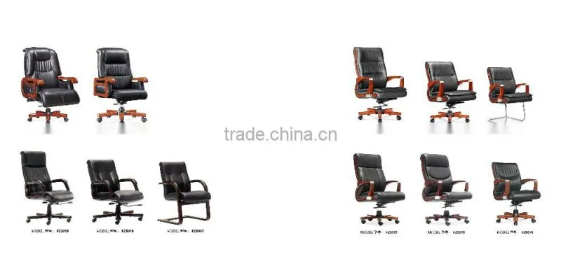 high end executive solid wood ergonomics office chair armrest factory sell directly FZ47