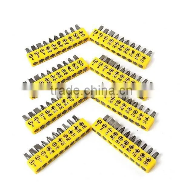 Socket Head Screwdriver Bit 1/4" Hex Power Drive Shank Bits