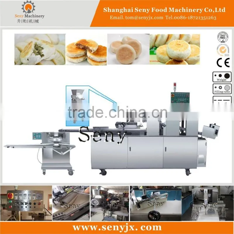 mung been filled crispy cake making machine
