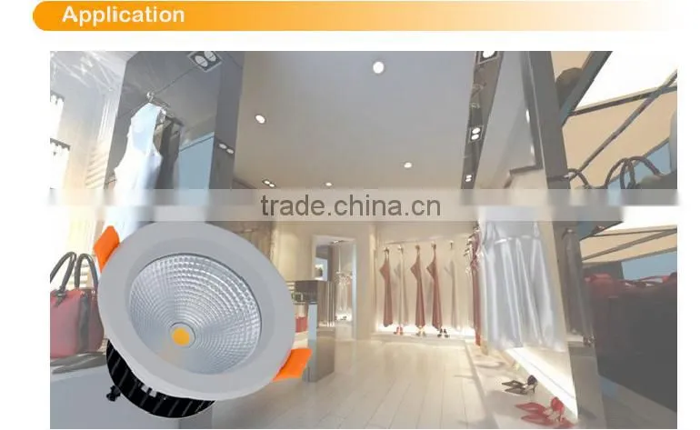 competitive price 100W COB led chip 12000LM ceiling led down light