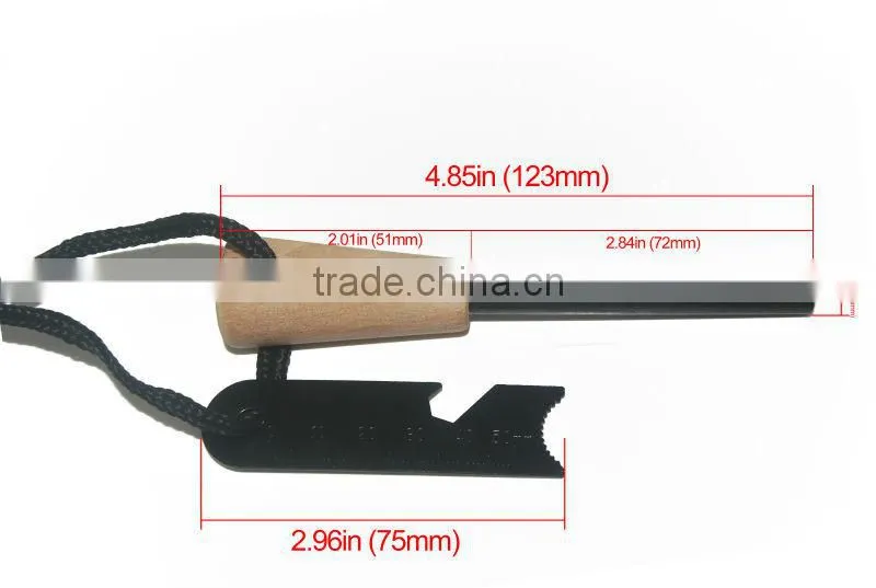 Survival Tool Fire Starter Flint Emergency for Camping & Outdoor Survival