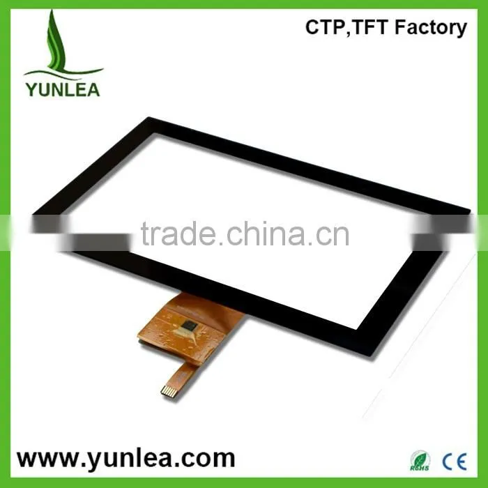 USB/I2C interface 2-10 touch points custom capacitive touch panel