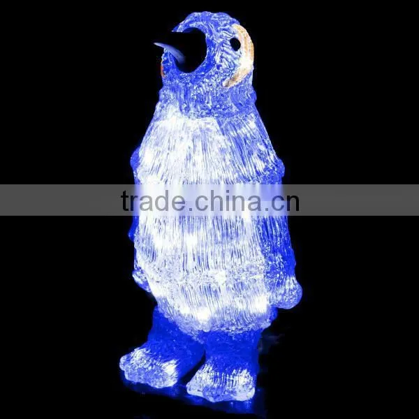 Acrylic led 3d motif animal/acrylic SEA POLAR BEAR lights, christmas light