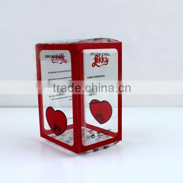 gift custom clear PET packaging box