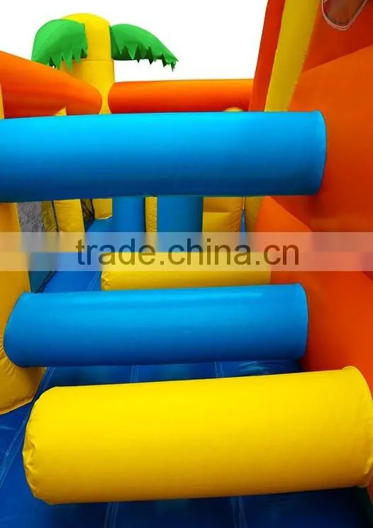 rainforest run 360 inflatable obstacle course for sale