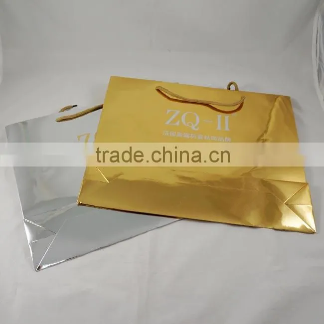 Custom luxury paper shopping bag of Cosmetic