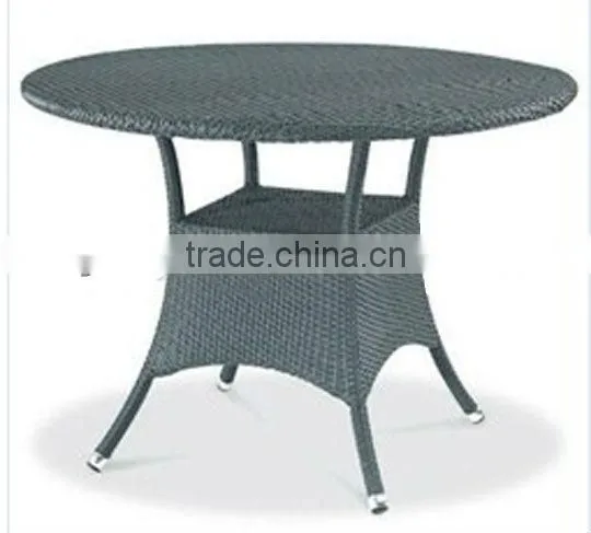 outdoor & indoor auminum rattan side table