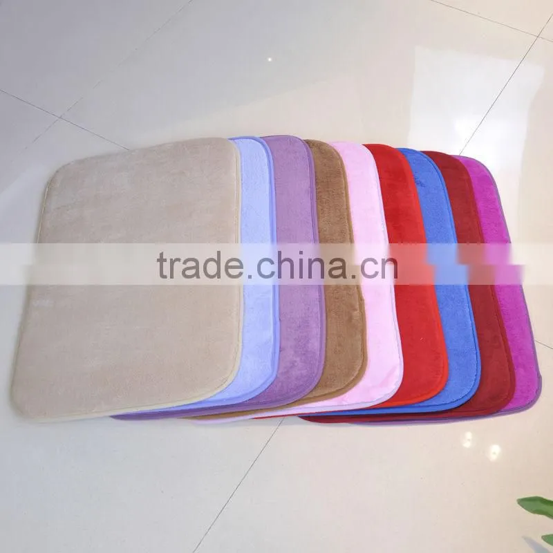 super soft coral fleece bathmat floor mat