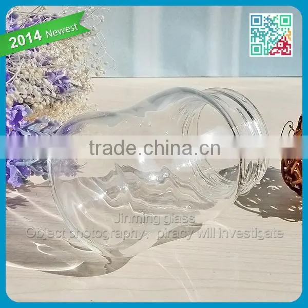 Clear glass kettle wholesale china factory promotion milk glass