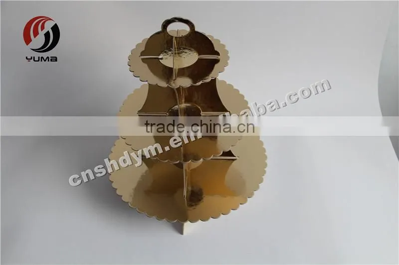 multi-layer spiral wedding cake stand