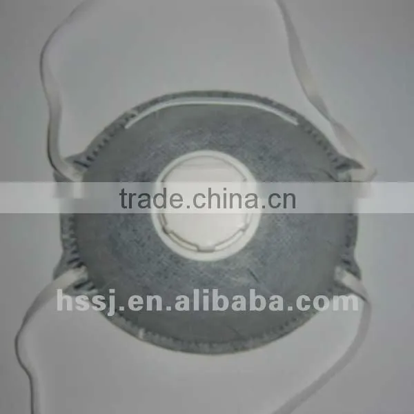 2016 cheap dust mask disposable dust mask 180g non woven disposable dust mask half respirator