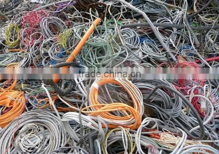 High quality cable wire stripping machine /waste wire stripper machine/wire recyling machinery plant