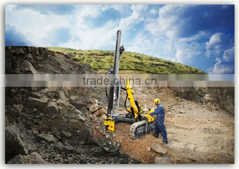 deep hole mining portable borehole rock drilling machine