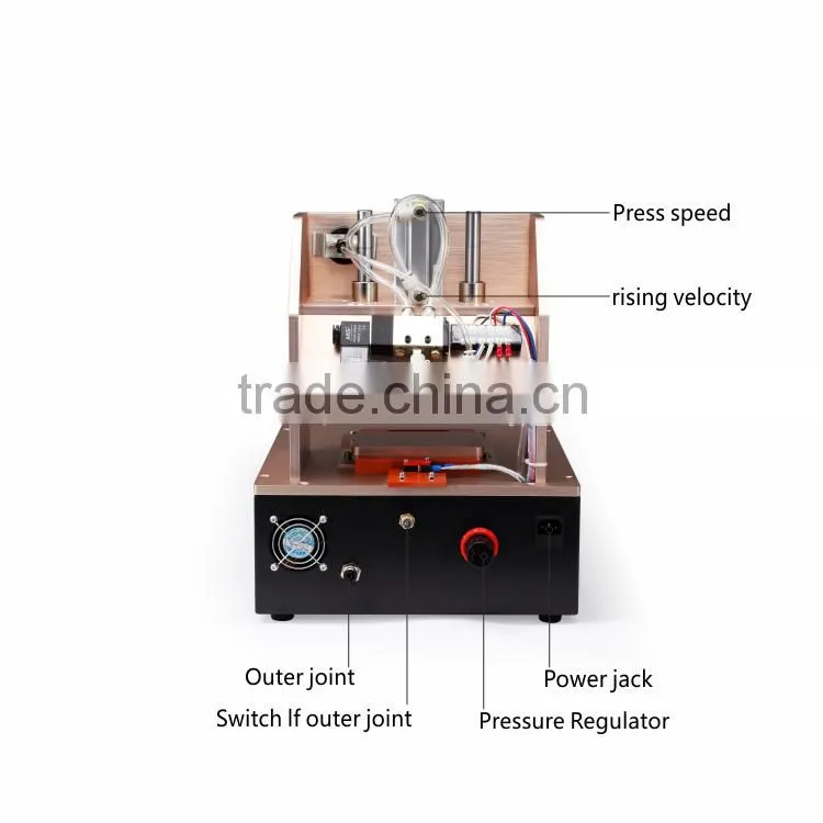 110/220V Mobilephone repair hot melt glass machine for iphone frame laminating