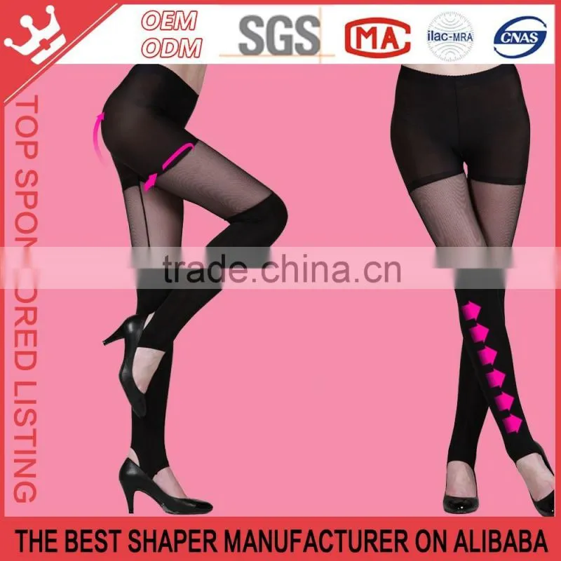 Women's Cool Summer Transparent Leggings Pants Body Shaper