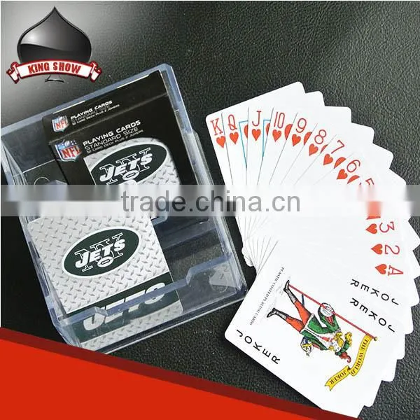 plastic paper deck of cards custom for wholesale