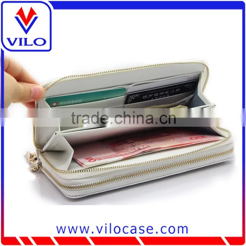 Elegant Women Wallet Purse Colorful Clutch Zip Case Lady's Long Handbag