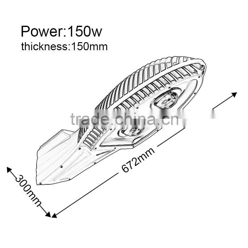 China supplier 2015 new products 5 years warranty CE RoHS certification 60w LED street light