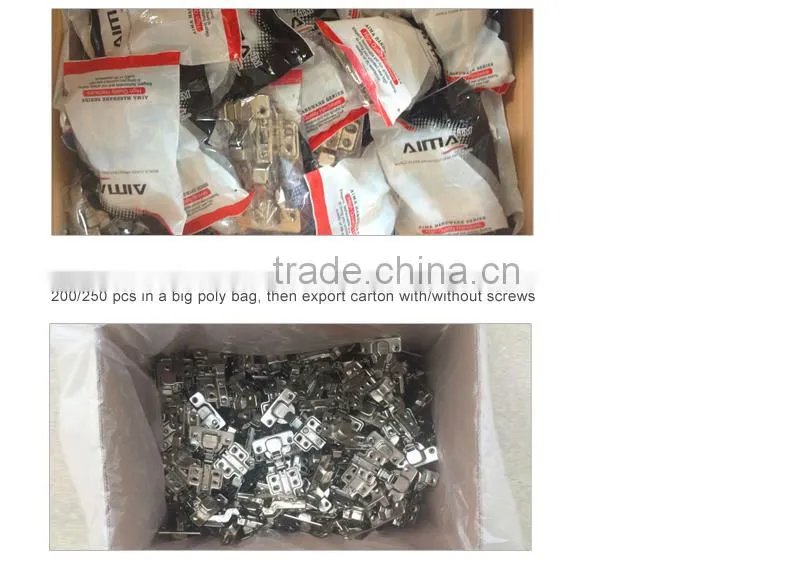 Sus304 stainless steel plane base bathroonm hydraulic hinge