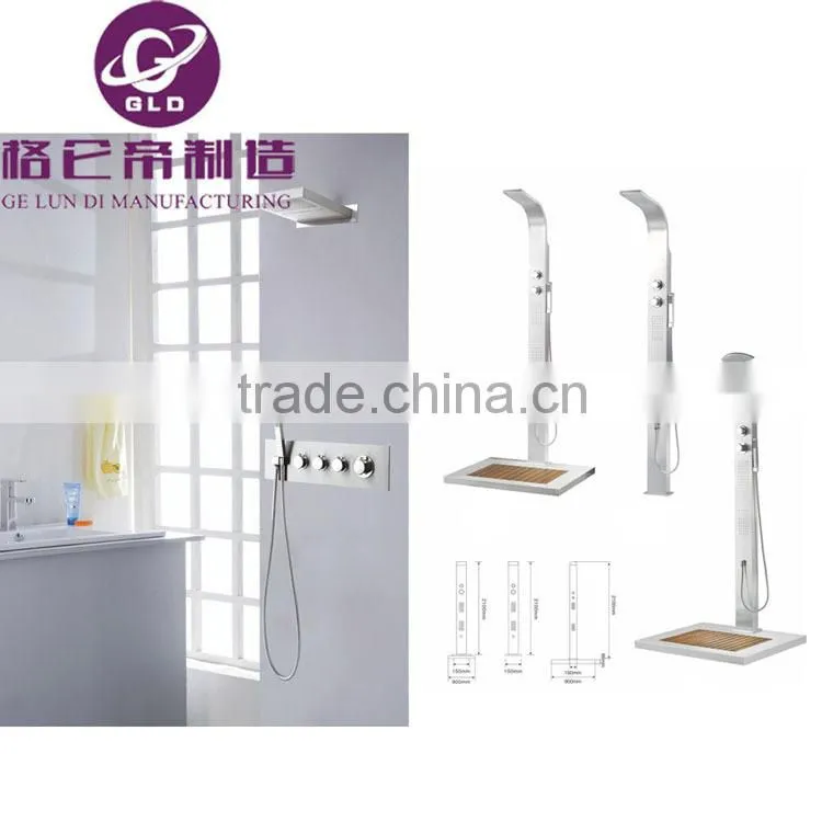 Thermostatic 304 Stainless Steel Bathroom Rainfall Shower Panel,Shower Faucet