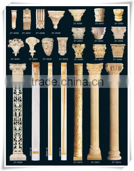manufacturer supply recon teak margin/mordern ceiling design/red beech wood molding