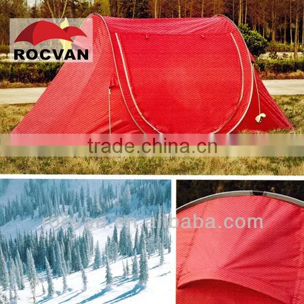Outdoor 2 person single layer pop up tent