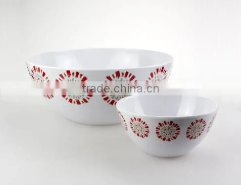 melamine mixing bowl set, salad bowl set