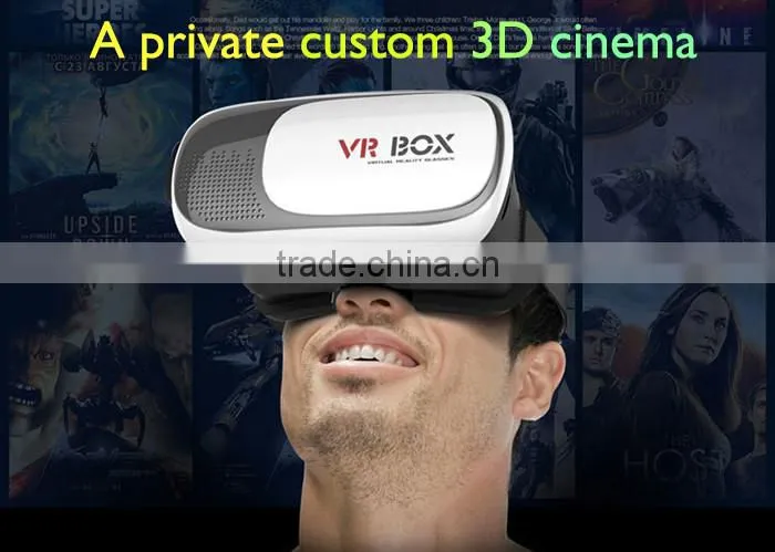 2016 Best Selling 3D Video Glasses Portable VR BOX