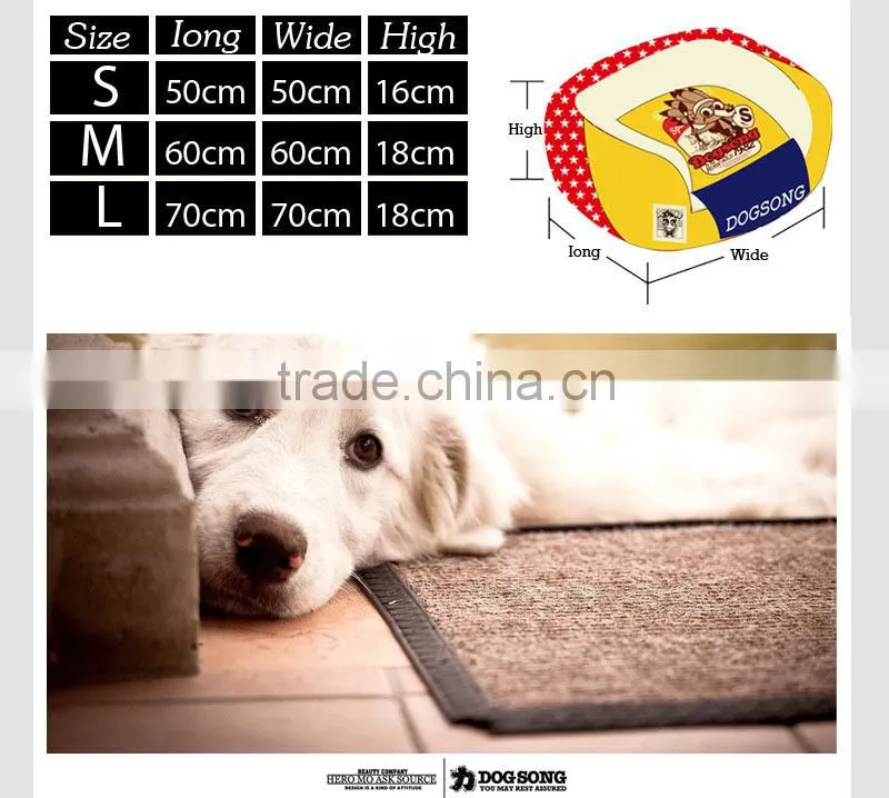 Wholesale handmade memory large sofa bed luxury pet dog bed